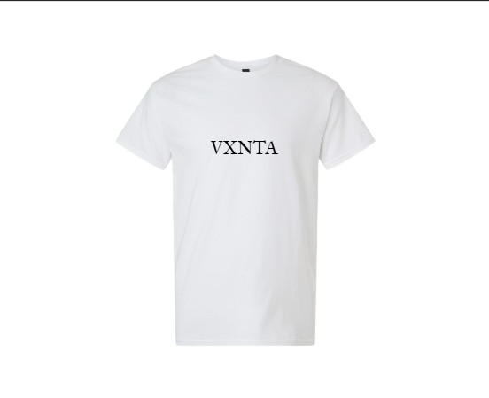 VXNTA "Duplicity" White Tee